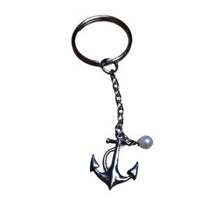 Anchors ⚓ Away key chain w/ 7mm pearl